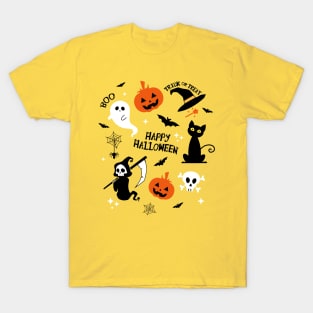 Halloween Pattern T-Shirt